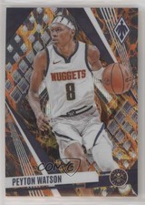 2023-24 Panini Phoenix Lava 23/75 Peyton Watson #50 12ny
