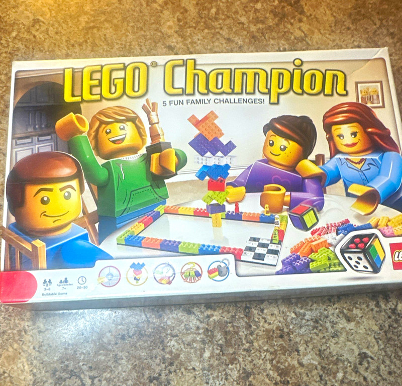 LEGO Champion 3861 Games Subtheme Game Set Box Packaging Plastic Age 7+ MPN