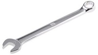 Klucz PłAsko-Oczkowy, Roz. 12 Mm, Dł. 174 Mm, Materiał: Stal Chromowo-Wanadowa,
