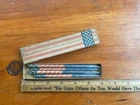 Antique Civil War Era Soldier's Slate Pencils/stars & Stripes In Original Box