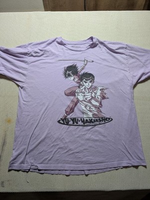 Yu Yu Hakusho Ghost Files T-Shirt Mens Size 2XL Crunchyroll Anime Manga Graphic 
