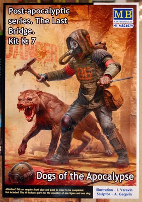 24079 Master Box Post-apocalyptic series The last Bridge Kit No. 7 1:24 Bausatz