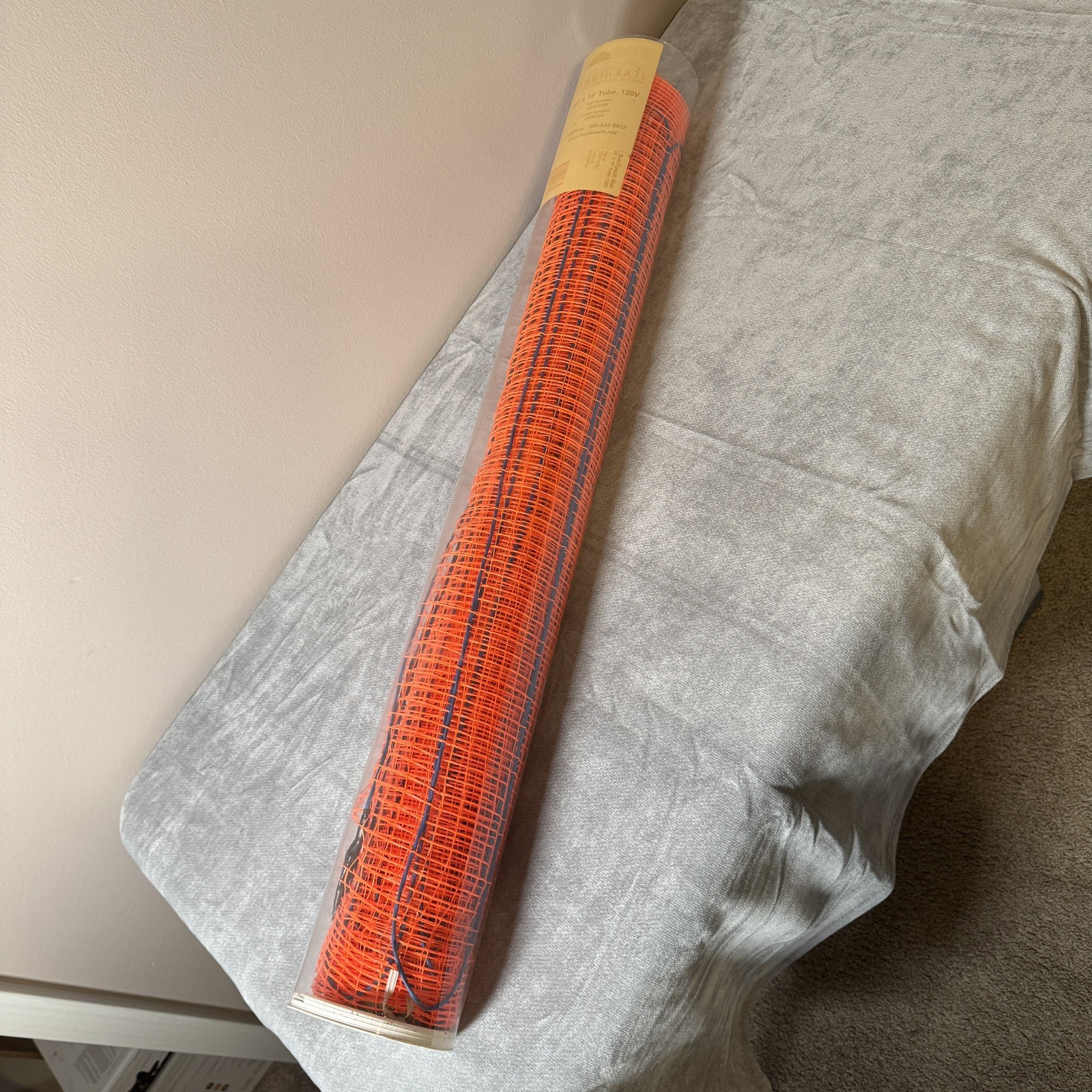SunTouch Floor Warming Mat 45 SqFt 120V Radiant Under Floor 