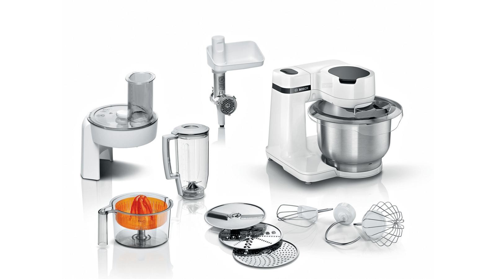 Bosch Serie 2 MUM robot da cucina 700 W 3,8 L Bianco