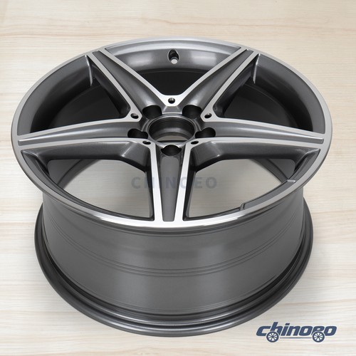 Set 4 18X8.5 Wheel Rim For Mercedes C300 C350 E320 E350 E400 18 Inch 5x112 Rims - Picture 2 of 14