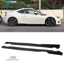 Fits 13-20 Scion FRS/Subaru BRZ/Toyota 86 GR Style Side Skirt Rocker Panel PU