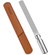 Professional Stainless Steel Nail Files Double Sided for Women and Men, Heavy
