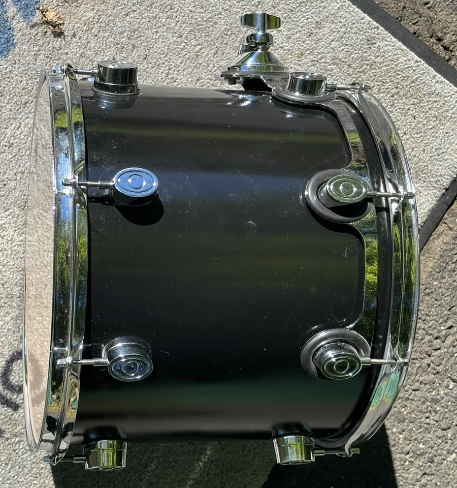 PDP by DW MX Series 14X12” Rack Tom-Black REPAINTED - Image 3 of 4