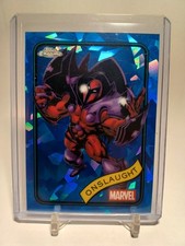 2025 Topps Chrome Sapphire Marvel Onslaught #68