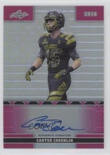 2016 Leaf US Army All-American Bowl Metal 4/7 Carter Coughlin #16 Auto ni4