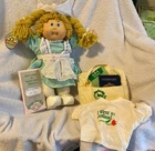 Cabbage Patch Kids World Traveler Holland Play Doll 16 Inch Blue Vinyl NWT