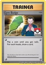 Gym Badge (Giovanni) XY210 XY Promos Pokemon Holofoil MP on eBay
