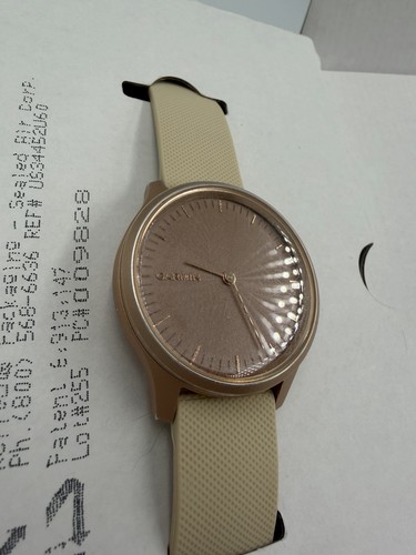 Neu im Karton Garmin Vivomove Hybrid Smartwatch Analog Digital Touchscreen Roségold - Bild 12 von 19