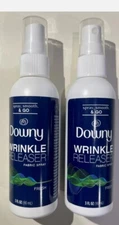 Lot Of 2 Downy Wrinkle Releaser Plus Static Remover Fabric Spray FRESH Scent 3oz