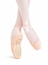 Capezio Contempora 176 European Pink Pointe Shoes Size 3.5B 3.5 B
