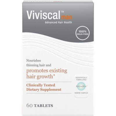 VIVISCAL MAN ADVANCED HAIR GROWTH TABLETS 60 TABLETS