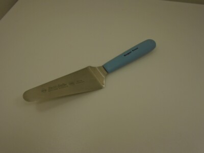 Dexter USA S174 4inch Pie Cake Server ''Sugar Free'' Diner Style Light Blue Handle