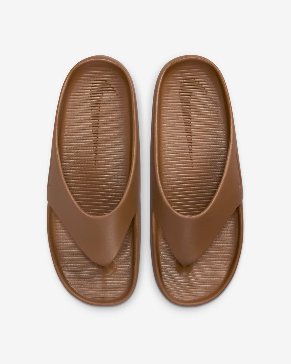 ◆Nike◆ Cam Flip Flop M Light British Tan FD4119201 FD4119- New Nike Calm Flip Flop Slides - Light British Tan (FD4119