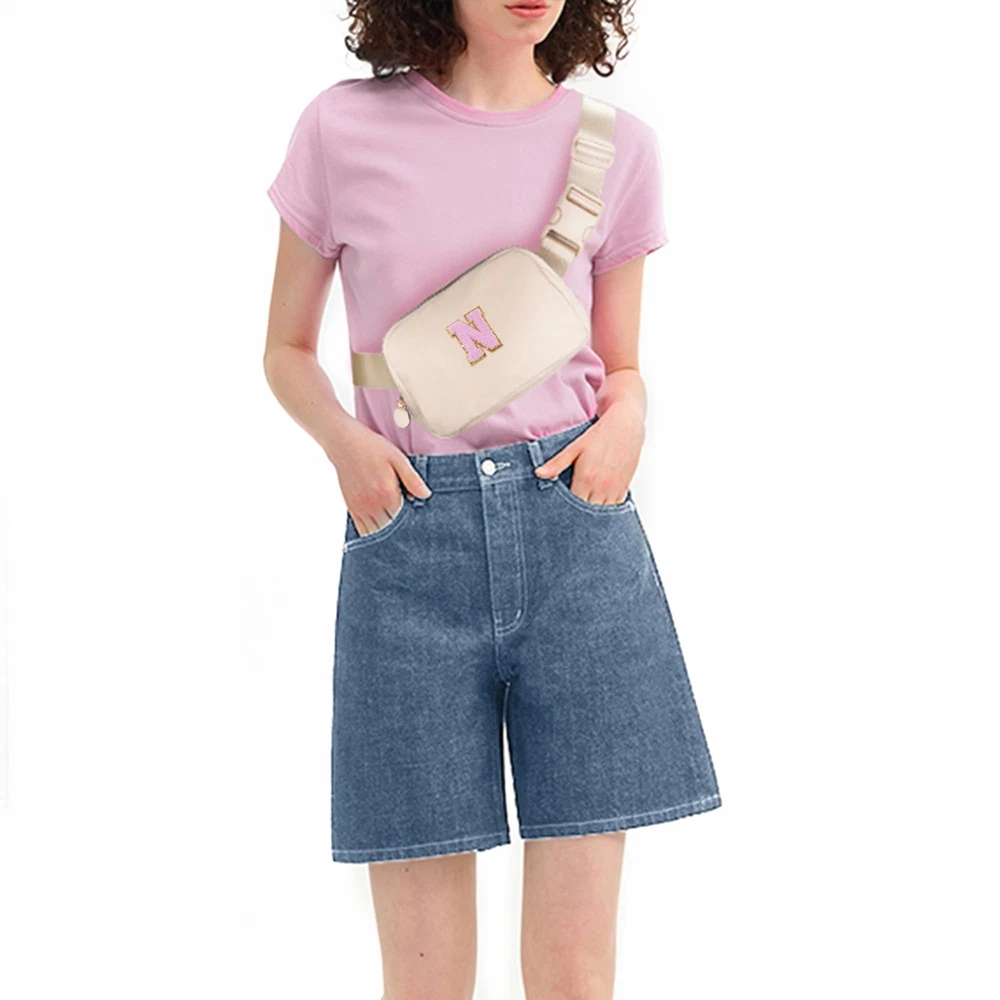 Personalized Belt Bag for Women Girls - Fashion Mini Waist Packs with Adjusta...