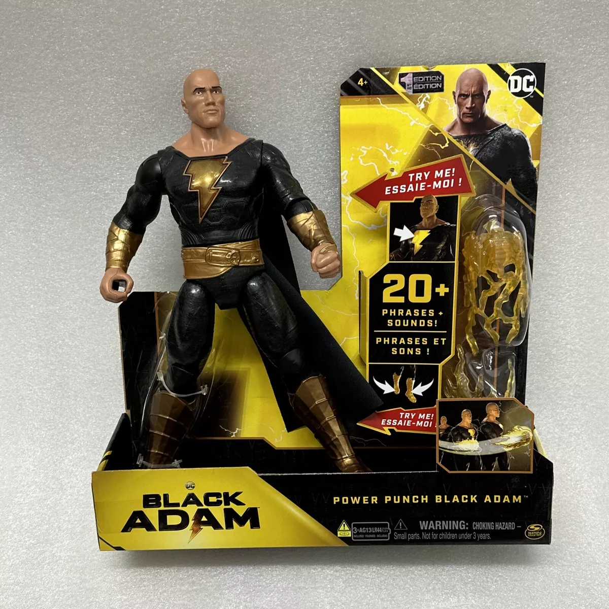 DC Comics, Power Punch Black Adam 12-inch Action Figure