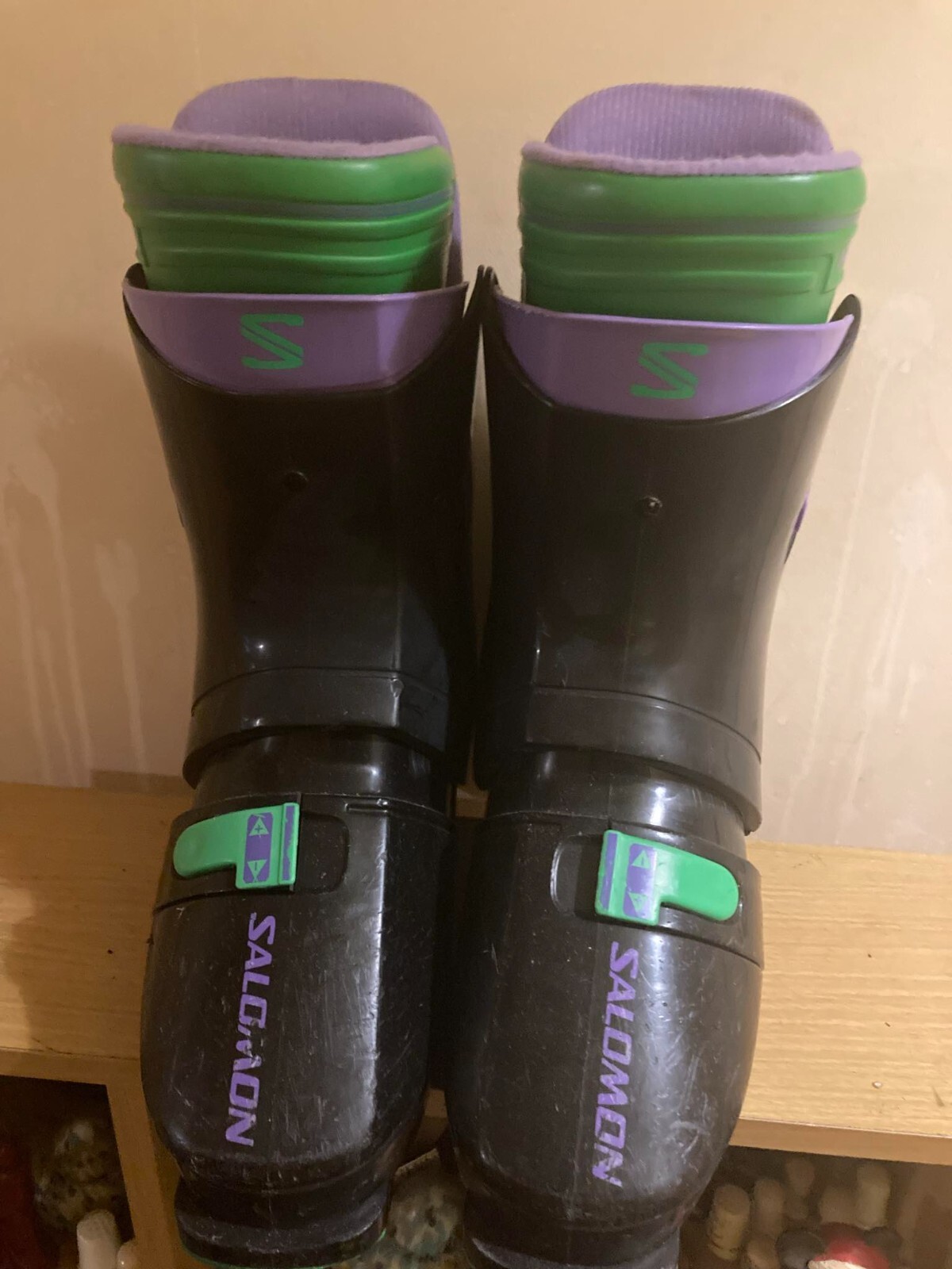 Scarponi da sci Salomon vintage regolabili