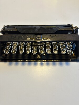 Very Rare Bennett Typewriter Circa 1910