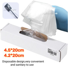 500pcs Dental Plastic Digital X-Ray Sensor Cover Barrier Sleeves Protective Film