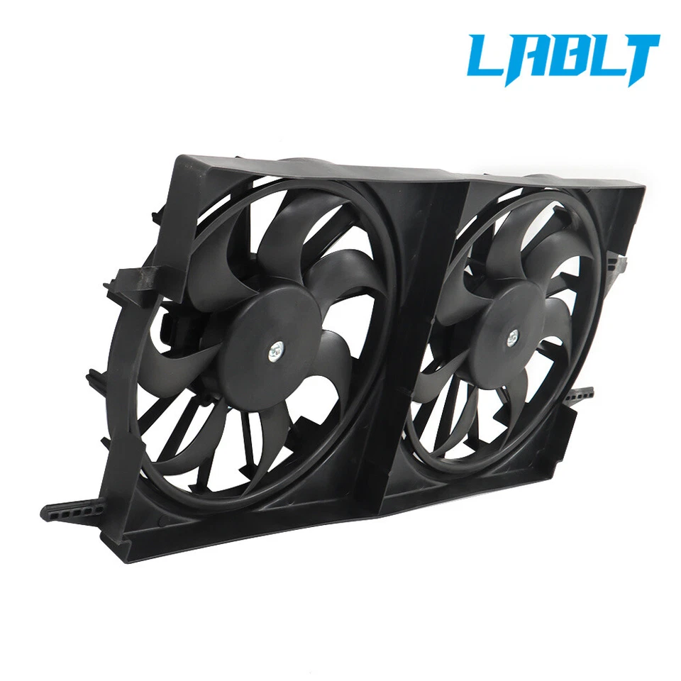 Conjunto de ventilador de refrigeración del radiador LABLT para Chevrolet Malibu 1997-2002 620-618 Foto 4 de 4