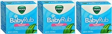 Vicks Baby Rub Soothing Comfort For Babies 1.76 OZ ( 3 pack ) /
