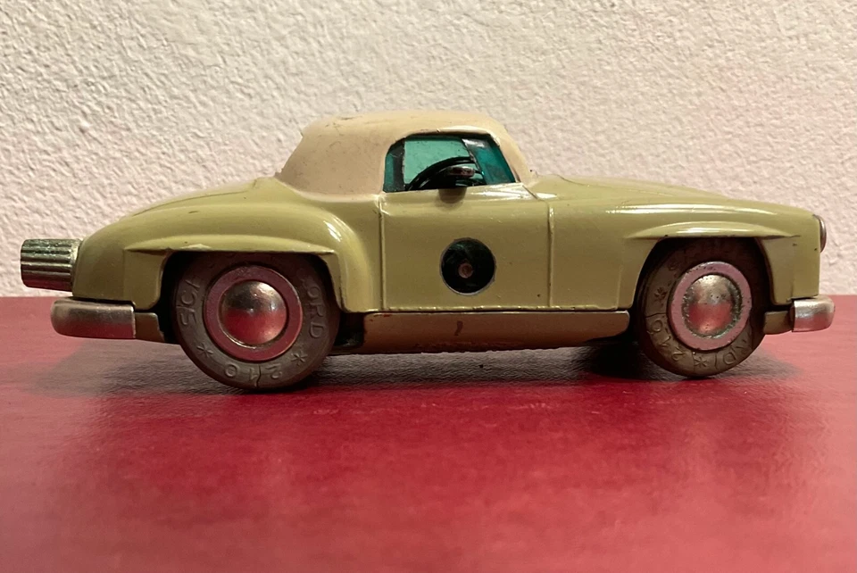 Schuco original Mercedes Benz 190SL 1955 mecanismo de relojería Alemania Occidental Nº 1044 Foto 4 de 4