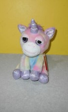 6" Russ Small Seated Bean Bottom Plush Collectible Li'l Peepers Nova The Unicorn