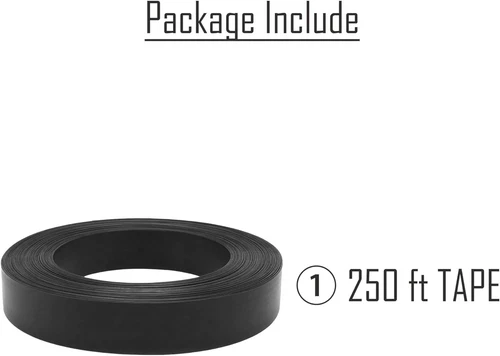 Black View Blocking Sichtschutzband Gewebe für Maschendrahtzaun 75m/250ft Rolle UV R - Bild 2 von 7