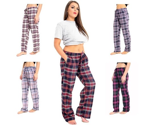 New Ladies Women Soft Cotton Pyjamas 