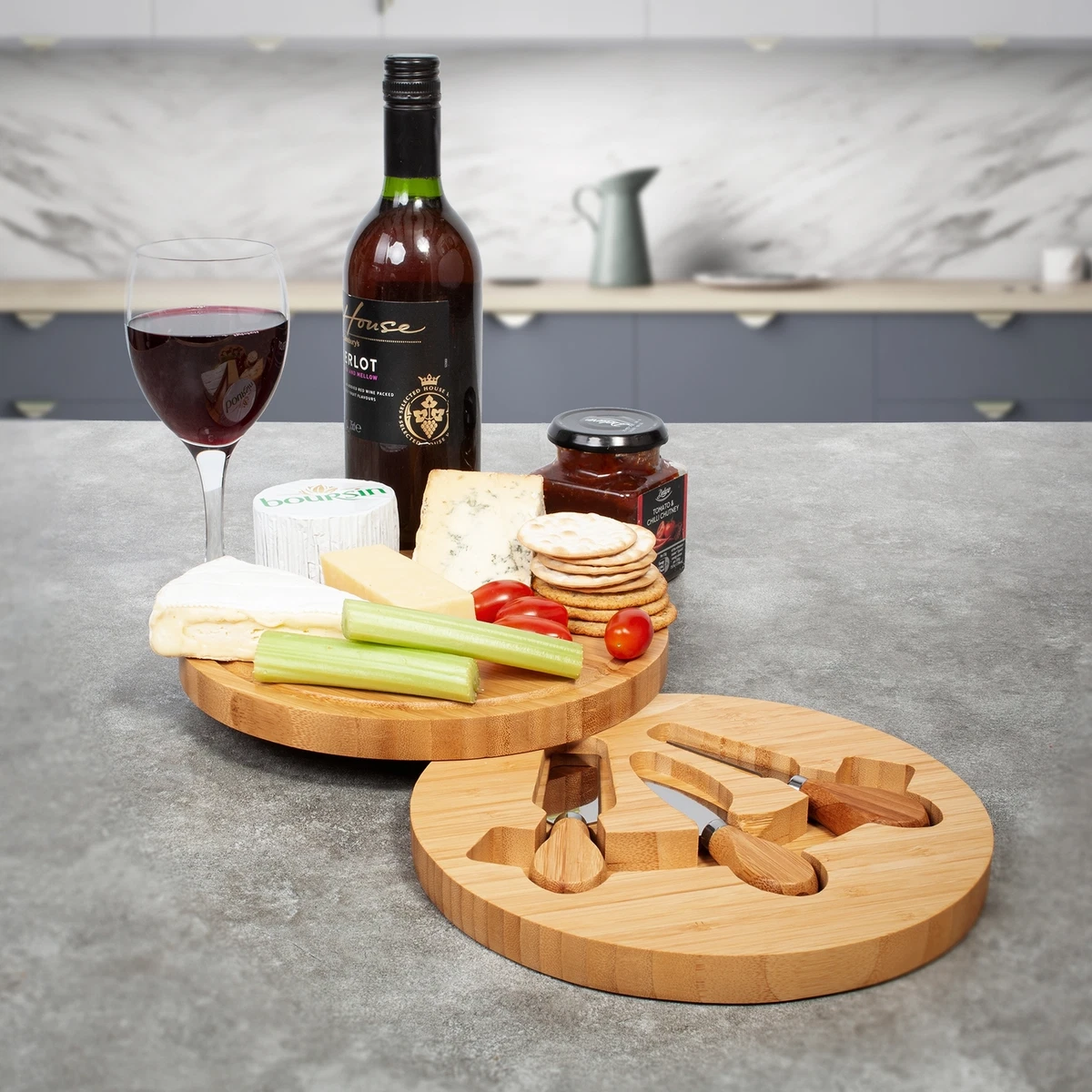 Round cheese clearance board