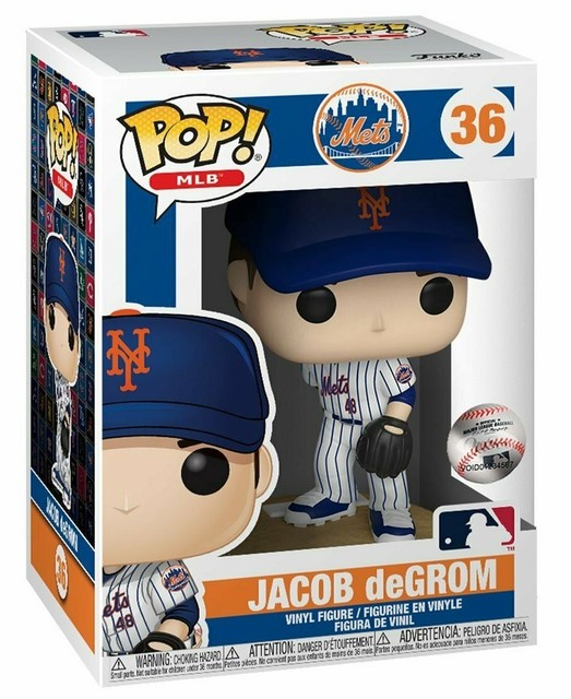 Funko POP! MLB 36 New York Mets JACOB deGROM Mint in Box Vinyl