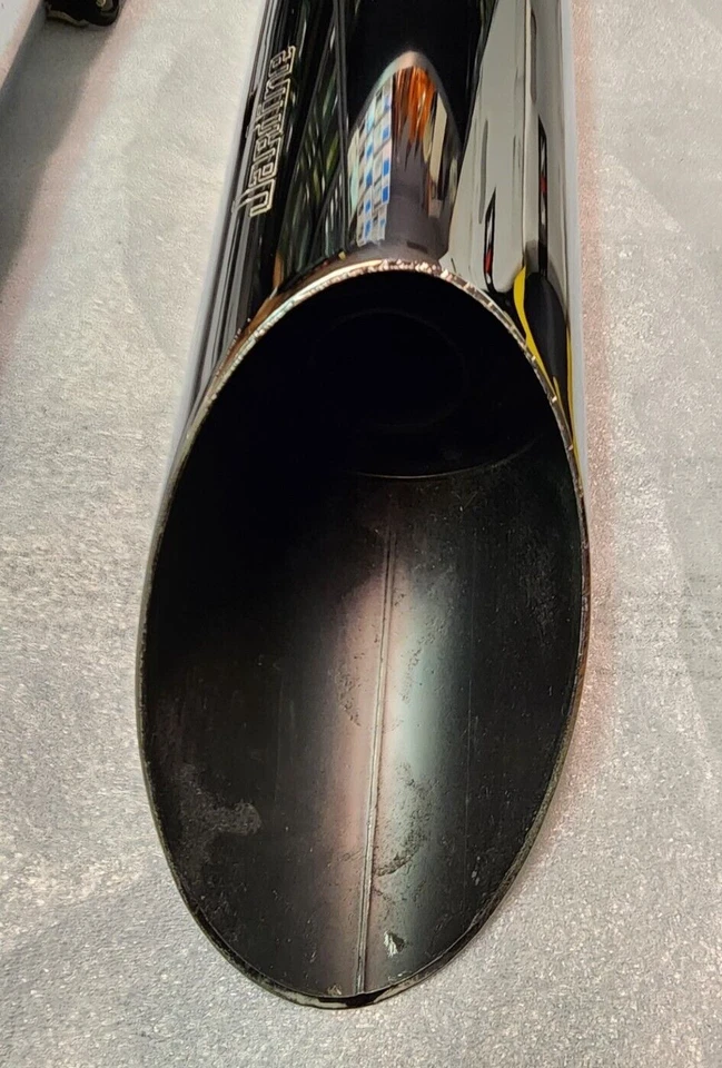 Глушитель скользящий Yamaha Maxim / Seca Rumblers Slash Cut 3 дюйма JARDINE 14-2002-01 - Изображение 3 из 4