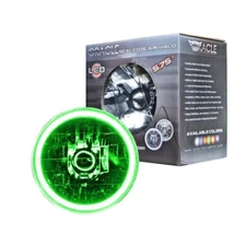 ORACLE 6904-004 Pre-Installed Lights 5.75 IN. Sealed Beam - Green Halo