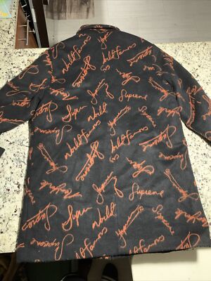 Supreme Script Logos Wool Overcoat Sz L | eBay Supreme Script Logos Wool Overcoat Sz L | eBay