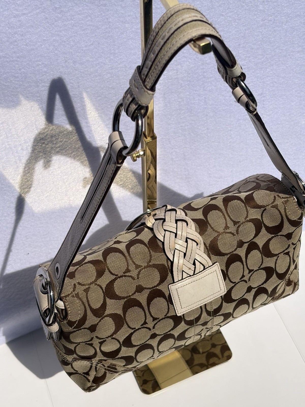 Y2K Coach Soho Signature Flap Bag Style (6314) - Gem
