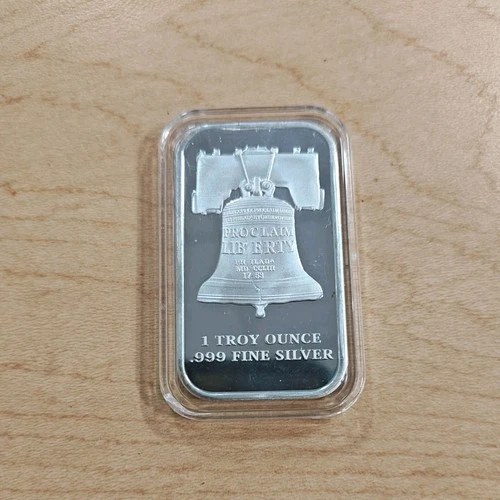 1 Oz 999 Silver Bar By SD Bullion  Constitution We The People Bar Sealed