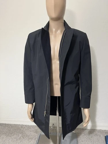 HARPUTSOWN Men’s Avant Garde Asymmetrical Longline Coat Made in SF Medium (est). image 3