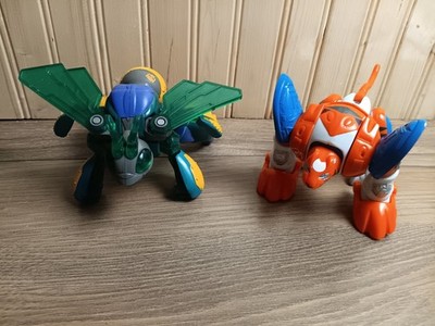 Playskool Go Bots Tigertron Buzz Bot Lot