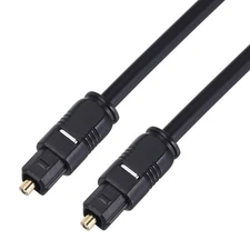 Digital Optical Audio Cable, SPDIF Optical Cord for Sound Bar/TV/PS4/Xbox, 3.3ft