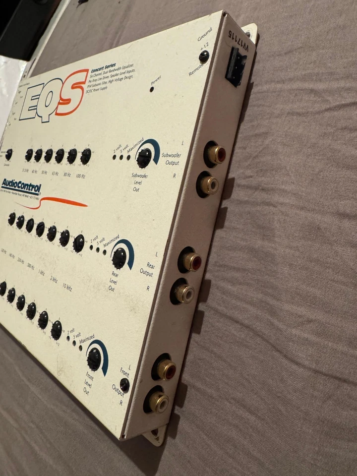 AudioControl EQS- 6 Channel Output 13-band equalizer Crossover Audio Control EQ - Image 4 of 4