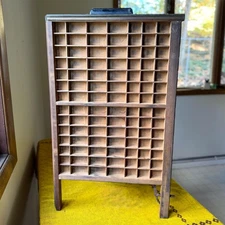 Vintage Letterpress Printers Tray #173