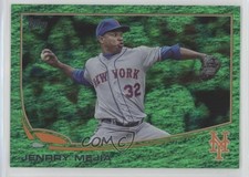 2013 Topps Emerald Foil Jenrry Mejia #345 0t2