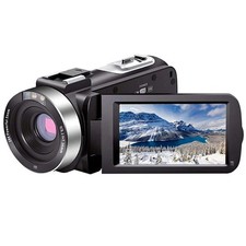 Video Camcorder Full HD 1080P 30FPS 24.0 MP IR Night Vision Vlogging Recorder...