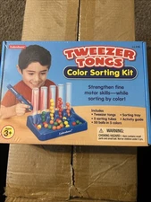 Tweezer Tongs Color Sorting Kit Educational Toys for Kids Toddler Child