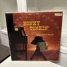 Honky Tonkin' with Eddie (Piano) Miller. MSLP-5011 Vinyl Record Album LP 1957
