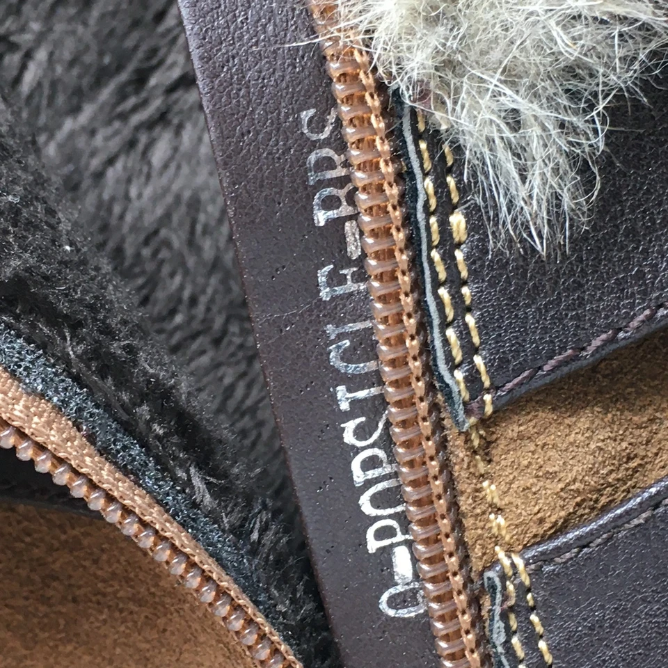 Spring Step Popsicle Ankle Boots Booties Shoes Womens Size 9 US 40 EU Brown Warm - Image 3 of 4